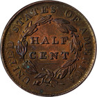 1835 Half Cent