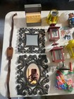 Huge Junk Drawer Lot Collection Mirrors Candle Holders Electronic Random Items