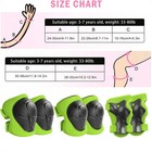 Knee Pads Elbow Pads Guards Protective Gear Set Safety Gear  Roller Skates Cycli