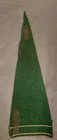 Chicago Illinois City Skyline Felt Green Pennant Vtg 1940 s