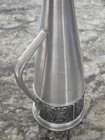 Vintage Norway Form Tinn Selandia 305 Pewter Embossed 8 In Tall Slender Pitcher