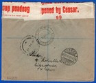 British South West Africa To Switzerland  Censored Registered Cover  1917  Vf