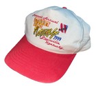 Vintage 30th Annual Street Rod Nationals 1999 Red white Hat  Louisville Kentucky