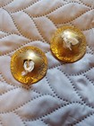 Vintage  Heavy Brass  Tibeton  Tingsha  Buddhist  Cymbals  Bells 2 1 4 Beautiful