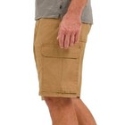 Wrangler Cargo Work Shorts Tan Mens Size 32 Utility Pockets Reinforced Carpenter