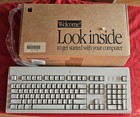 Appledesign Keyboard M2980 Vintage 1996 Apple Adb Beige W  Mic Box Manuals Nos