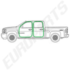 2007-2014 Chevrolet Silverado Gmt900 Crew Cab Door Seal Weatherstrip 4-piece Set