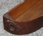 4 Antique Treadle Sewing Machine Wood Curved Drawers W   Ornate Pulls