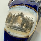 Newport   Rhode Island Ri The Breakers Antique Blue Cobalt Souvenir Vase