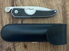 S t  Dupont Cigar Cutter Knife  Drop Point Carbon Steel  003651   New In Box