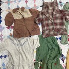Vintage Clothing Lot 7 Pc 1930s 1940s Girls Childrens Dress Excellent To As Is