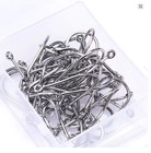 100pcs Circle Fishing Hooks 1  1 0 5 0 Ultra Sharp Carbon Steel Octopus Offset
