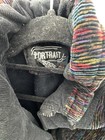 Vintage 80s Portrait Corduroy Jacket Oversized Multicolor Stripe Lined L
