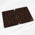 Leopard Animal Print Initial Custom Name Case For Ipad A16 Pro 13 11 Air 13 5 4