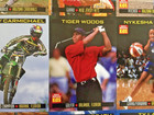Sports Illustrated Kids Scarce Back Issue 1999 Uncut Sheet Tiger Woods Golf Usa