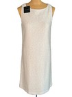 Nwt St  John Knits White Pink Gold Sequin Jacket Blazer Dress Suit Sz 14  2890