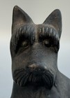 Sweet Vintage Cast Iron Scotty Scottie Scottish Terrier Dog Doorstop Bookend