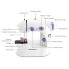 Electric Sewing Machine Portable Crafting Mending Machine Mini Desktop Household