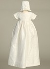 Baby Boys Girls Silk Gown Set Christening Baptism Dedication