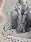 Britney Spears 2001 Vintage Pre-print Autographed Promo Photo Original Rare Jive