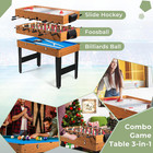 3-in-1 Multi Game Table  48 Inch Combination Game Tables With Foosball  Hockey  