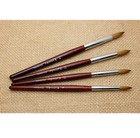  Kolinsky Acrylic Round Wood Handle Acrylic Nail Art Choose Size Best Brush