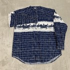 Vintage Western Plains Trading Co Shirt Mens Xl Button Up Western Wild Horses