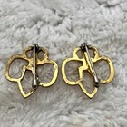 Vintage Girl Scout Brownie Membership Pin Gold Tone Lot Of 2