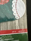 Bucilla Felt Christmas Poinsettia Stocking New In The Package 86705