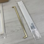 6 Pack 12 6 Inch Center  320mm  Brushed Brass Kitchen Cabinet Handles