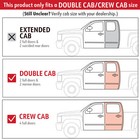 Maxmate For 19-25 Silverado sierra Dbl crewcab Rear Underseat Storage Cargo Box