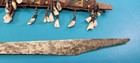 Highly Decorated Southeast Asian Sword Knife With Scabbard