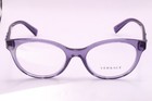 New Versace Mod 3250 5160 Crystal Purple Authentic Designer Eyeglasses 52-19
