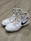 Jordan 1 Mid Youth Multisport Cleat White Hf6883-100 Baseball 4 5
