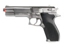 Toy Diecast S w 45 Auto Police Metal Ring Cap Pistol Gun Capgun Spain Large