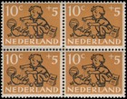 Netherlands  b243-b247 Set Mnh Blocks Of 4