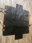 Seat Cover Rear Back Car Pet Dog Travel Waterproof Bench Protector Luxury -black