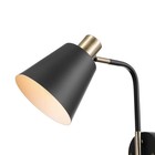 Cleo 1-light Matte Black Plug-in Or Hardwire Wall Sconce - Novogratz X