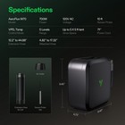 Vivosun 700w Aeroflux W70 Smart Heater Greenhouse Vpd Year-round Climate Control