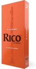 D   addario Woodwinds Rico Bb Clarinet Reeds Strength 3  25 Pack