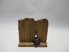 Wee Forest Folk Rustic Fence With Cat - Retired Wff Accessory Piece