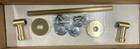 Emtek 29025us4 Transitional Brass 12 Inch Towel Bar  Satin Brass  new 