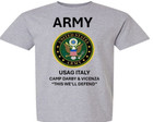 Usag Poland  Camp Kosciuszko-poland  Shirt W emblem army Officially Licensed