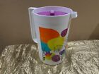 New Tupperware Beautiful Jumbo Pitcher 1 Gallon Colorful Summer Flowerstheme
