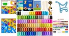 Polymer Clay Kit 100 Colors Kids Beginners Art Modeling Play Oven Bake