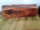 Vintage Lot Of 5 Horsehair Shoe Brush Lot Wood Handle Star   Seven Eleven