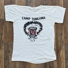 Vintage 1960 s Boy Scouts Camp Tonkawa East Texas B s a  T-shirt
