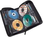 Case Logic Ksw-92 Koskin Cd Wallet-holds 92 Discs - Faux Leather  black   new Ca