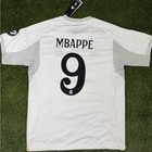 New Kylian Mbappe  9 Real Madrid 2025 26 Home Player Soccer Jersey Adult Size M
