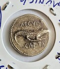 Ancient Roman Coin Silver Denarius Octavian As Augustus  27 Bc     14 Ad  3 66 G 